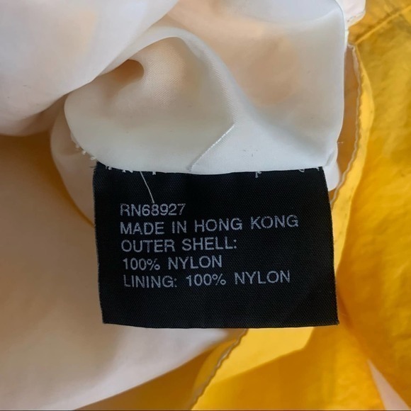 SNUGGLER SKI WEAR Vintage Yellow Anorak‎ Wind Jacket Pull-Over - Picture 9 of 10